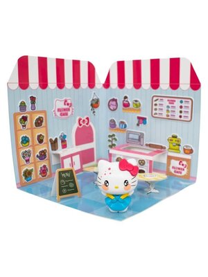 Comansi Hello Kitty 6cm Sticker House Flower Cafe
