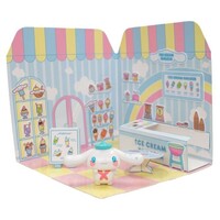 Hello Kitty Cinnemonroll 6cm Sticker House Ice Cream Parlour