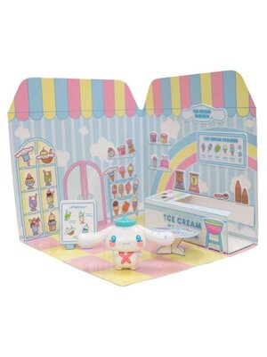 Comansi Hello Kitty Cinnemonroll 6cm Sticker House Ice Cream Parlour