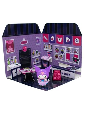 Comansi Hello Kitty Kuromi 6cm Sticker House Ramen Restaurant