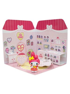 Comansi Hello Kitty Melody 6cm Sticker House Tea Room