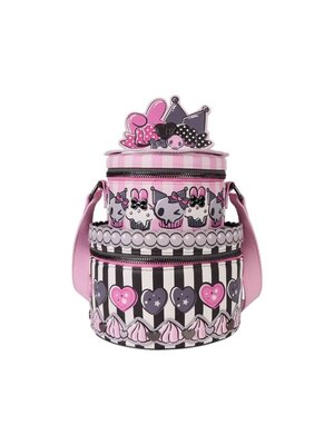 Loungefly Sanrio Hello Kitty My Melody & Kuromi Crossbody Bag Loungefly