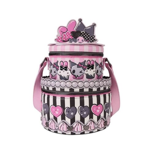 Loungefly Sanrio Hello Kitty My Melody & Kuromi Crossbody Bag Loungefly