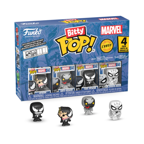 Funko Funko Bitty POP! Marvel Spider-Man 4pack Venom