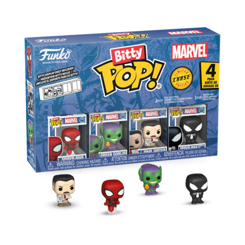 Funko Funko Bitty POP! Marvel Spider-Man 4-Pack Spider-Man