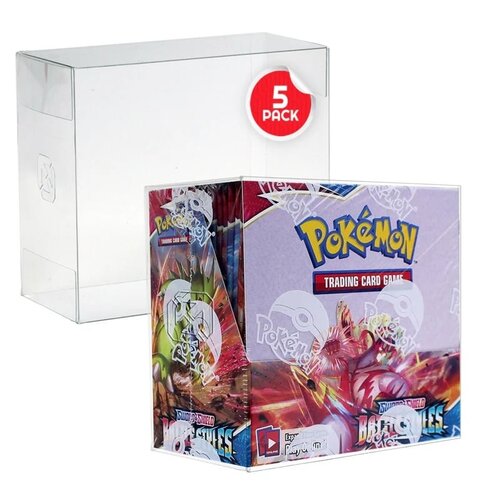 Evoretro Evoretro TCG Pet Protector for Display Booster Box Pokemon 5-pack