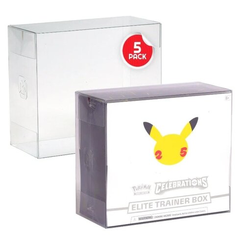 Evoretro Evoretro TCG Pet Protector For ETB Pokemon 5-pack