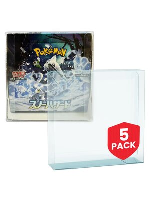Evoretro Evoretro TCG Pet Protector for Large Display Japanese Pokemon 5-pack