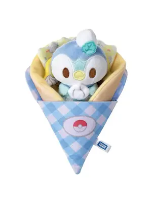 Takara Tomy Arts Pokemon Poke Peace Kurukuru Crepe Pluche Piplup