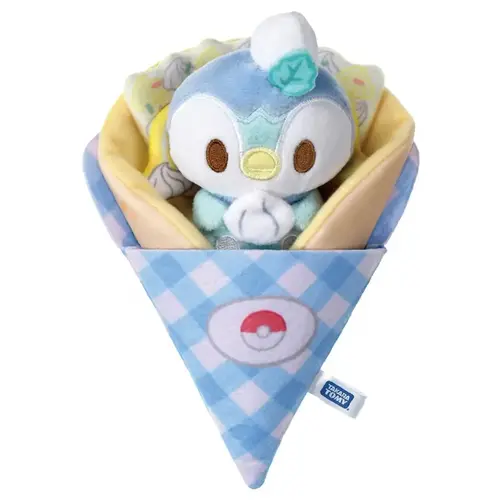 Takara Tomy Arts Pokemon Poke Peace Kurukuru Crepe Pluche Piplup Takara Tomy Arts Pokemon Poke Peace Kurukuru Crepe Pluche Piplup