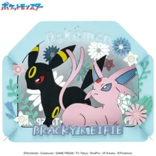 Ensky Pokemon Paper Theater Umreon & Espeon Japan Import