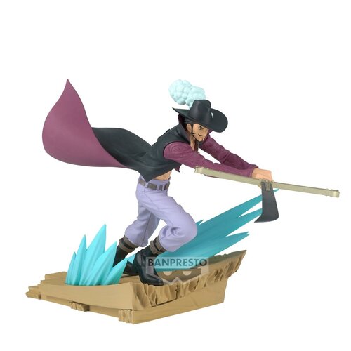 Banpresto One Piece Dracule Mihawk 12cm Figure Senkozekkei