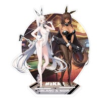 Goddes of Victory Nikke Acrylic Diorama Blanc & Noir 18cm