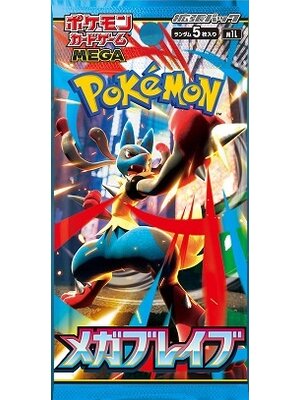 The Pokemon Company Pokemon TCG Mega Brave Booster Japan Import