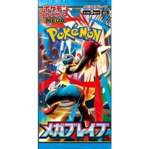 The Pokemon Company Pokemon TCG Mega Brave Booster Japan Import