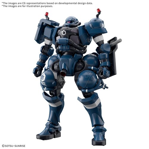 Bandai Gundam HG 1/144 Police Zaku GQuuuuuuX Series Model Kit
