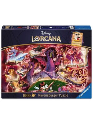 Ravensburger Disney Lorcana Ruby Puzzle 1000p + 1 Promo Card