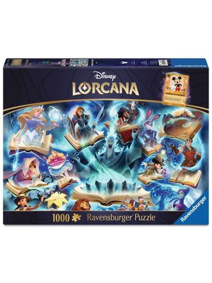 Ravensburger Disney Lorcana Sapphire Puzzle 1000p + 1 promo card