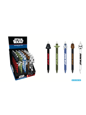 Pyramid Star Wars Head Topper Erasable Gel Pen