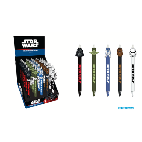 Pyramid Star Wars Head Topper Erasable Gel Pen