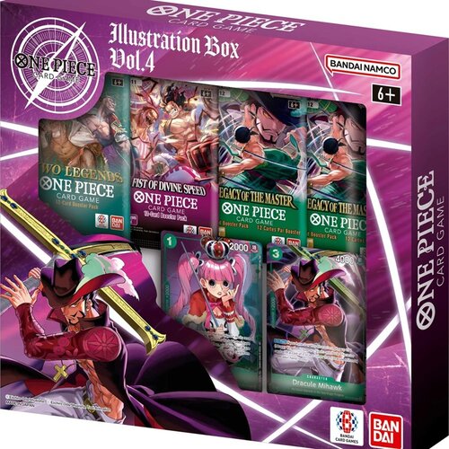 Bandai One Piece TCG Illustration Box Vol 4 (4 Boosters)