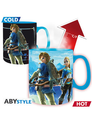 Abystyle The Legend of Zelda Heat Change Mug 460ml Breath of The Wild