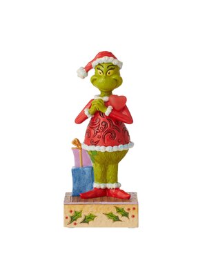 The Grinch With Heart Figurine 18cm