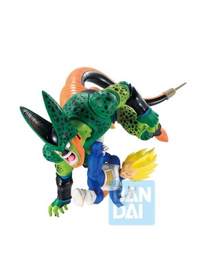 Banpresto Dragon Ball Z Vegeta VS Cell Figure Dragon History II 17cm