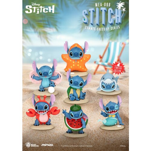 Beast Kingdom Lilo & Stitch Stitch Summer Dress Up 6 Figure Set 9cm