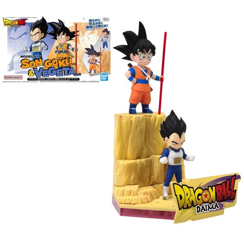 Bandai Dragon Ball Daima Son Goku Mini & Vegeta Mini Model Kit