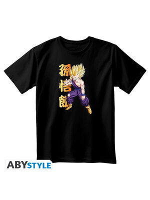 Abystyle Dragon Ball Gohan T-shirt Black Size XL