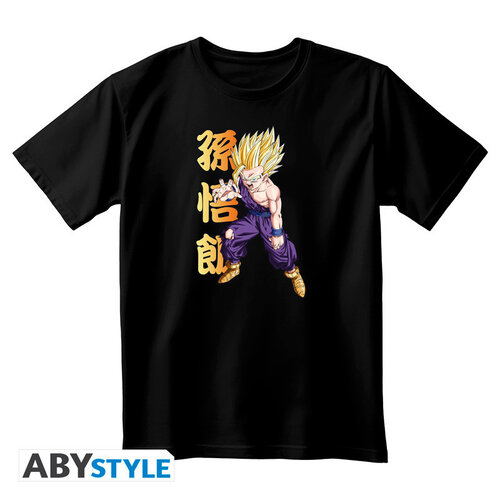 Abystyle Dragon Ball Gohan T-shirt Black Size XL