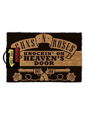 Pyramid Gun's N Roses Doormat Knockin On Heaven's Door 40x57cm