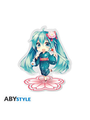 Abystyle Hatsune Miku Acryl Stand Sakura Hatsune Miku
