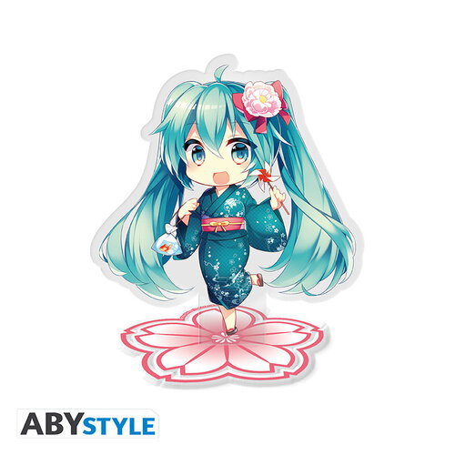 Abystyle Hatsune Miku Acryl Stand Sakura Hatsune Miku