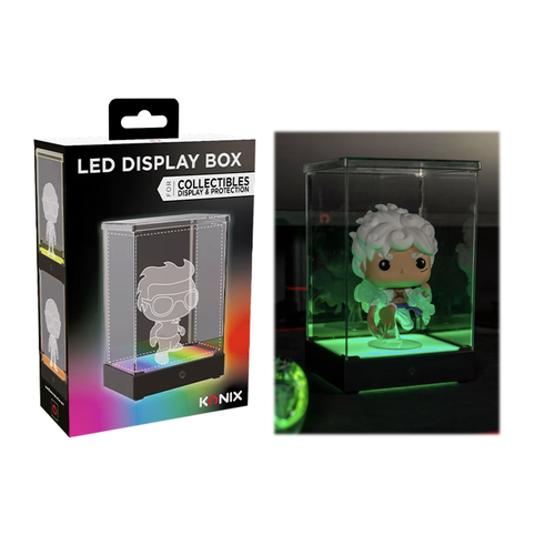 Konix Led Display Box Acrylic Lightning Display With 8 Color Modes