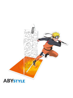 Abystyle Naruto Shippuden Acryl Bookend Naruto Attack