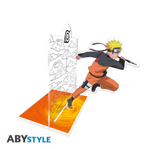 Abystyle Naruto Shippuden Acryl Bookend Naruto Attack