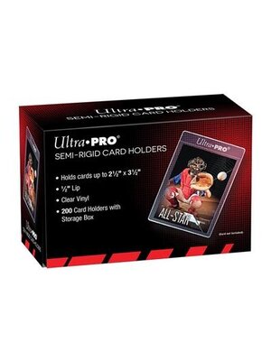 Ultra Pro Ultra Pro Semi-Rigit 1/2 Inch Lip Sleeves (200)