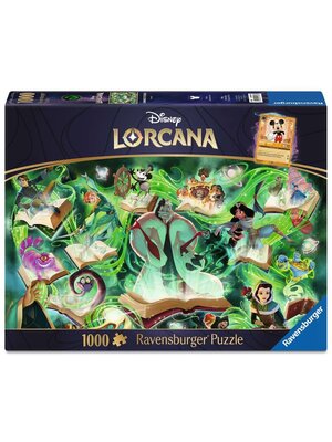 Ravensburger Disney Lorcana Emerald Puzzle 1000p + 1 Promo Card