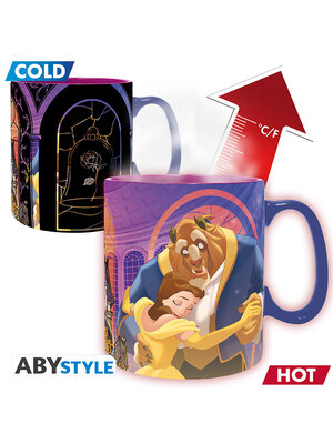 Abystyle Disney Beauty and the Beast Mug Heat Change 460ml