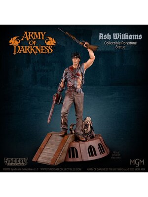 syndicate collectibles Army of Darkness 1/10 Statue Ash Williams 28cm