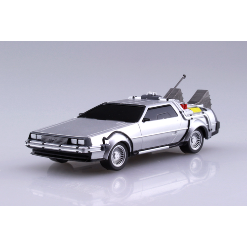 Back to the future Back To The Future 1 Delorean 1/43 Model Kit 10cm