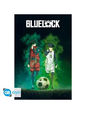 Abystyle Blue Lock Maxi Poster 91.5 x 61 cm Isagi VS Rin