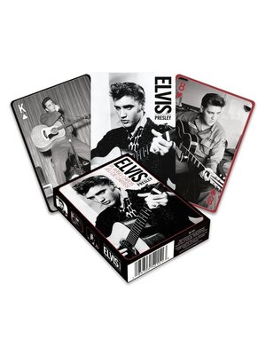 Aquarius Elvis Presley Playing Cards Black & White