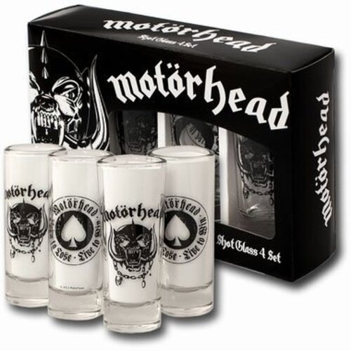 KKL Motorhead Shotglass 4-Pack