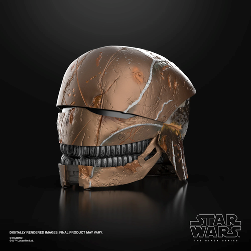 Hasbro Star Wars The Acolyte Stranger Helmet Replica Black Series