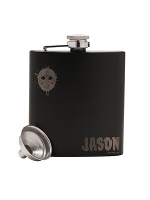 Widdop Friday 13th Jason & Mask Hip Flask 175ml + Funnel