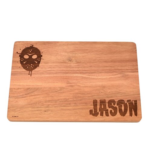 Widdop Friday 13th Jason & Mask Wood Serving Board