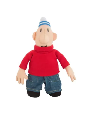 Bulls Eye Buurman & Buurman Rood 18cm Pluche